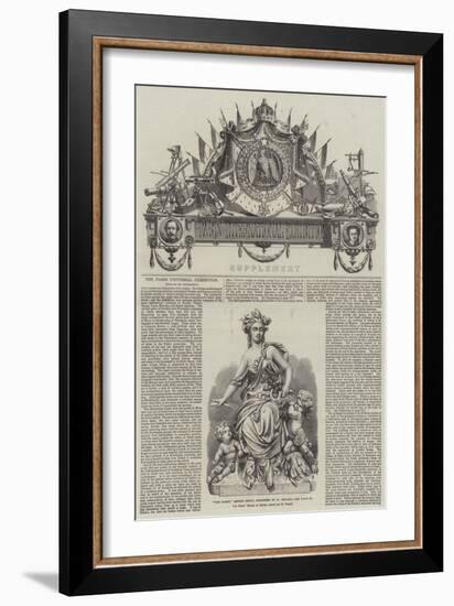 The Paris Universal Exhibition-null-Framed Giclee Print