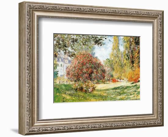 The Park at Monceau-Claude Monet-Framed Art Print