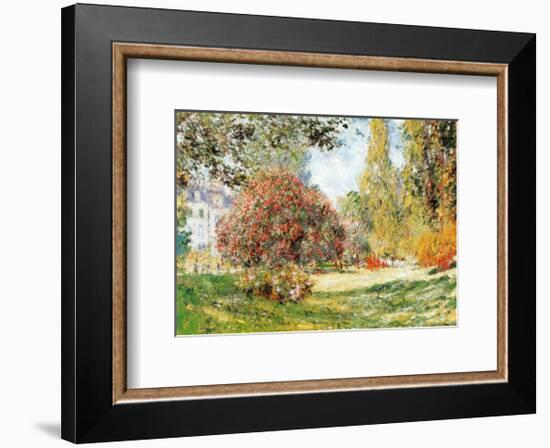 The Park at Monceau-Claude Monet-Framed Art Print