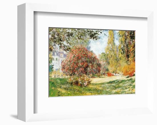 The Park at Monceau-Claude Monet-Framed Art Print