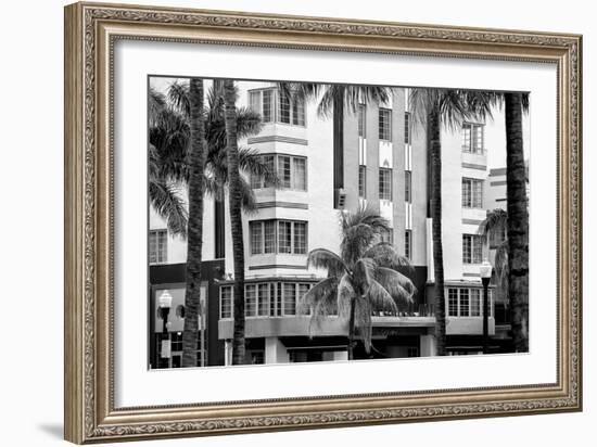 The Park Central Hotel Miami Beach - Art Deco District - Florida-Philippe Hugonnard-Framed Photographic Print