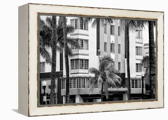 The Park Central Hotel Miami Beach - Art Deco District - Florida-Philippe Hugonnard-Framed Premier Image Canvas