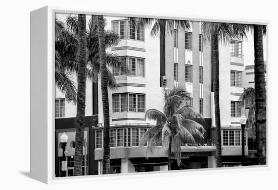 The Park Central Hotel Miami Beach - Art Deco District - Florida-Philippe Hugonnard-Framed Premier Image Canvas