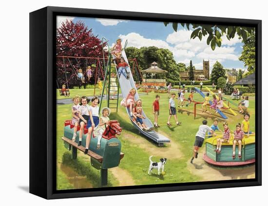 The Park Playground-Trevor Mitchell-Framed Premier Image Canvas