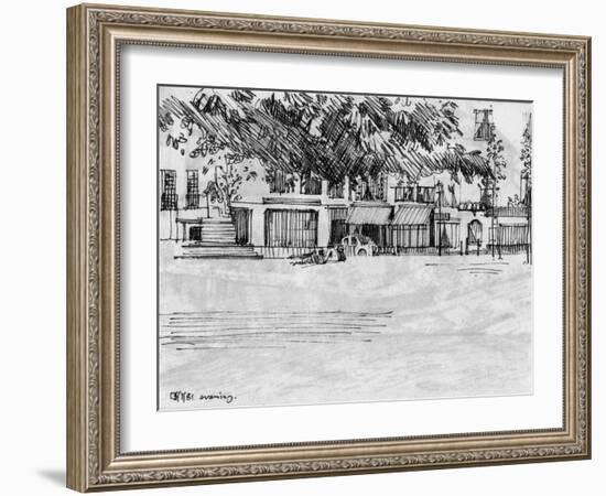 The Park-Tim Kahane-Framed Photographic Print