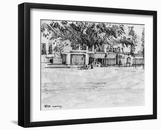 The Park-Tim Kahane-Framed Photographic Print