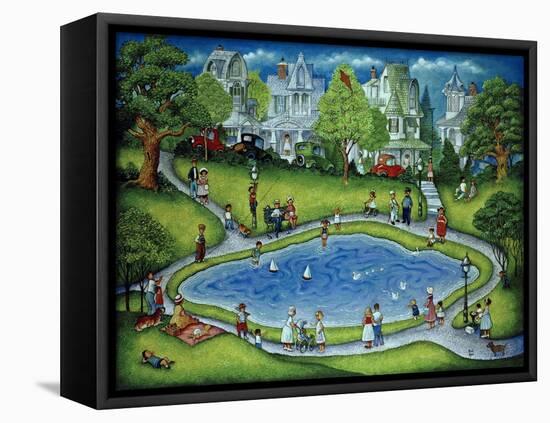 The Park-Bill Bell-Framed Premier Image Canvas