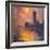 The Parliament Building in London During Sunset, 1904-Claude Monet-Framed Giclee Print