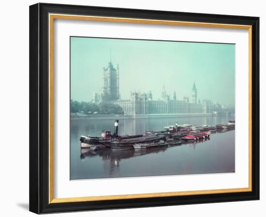 The Parliament Buildings Along the Thames-William Sumits-Framed Photographic Print