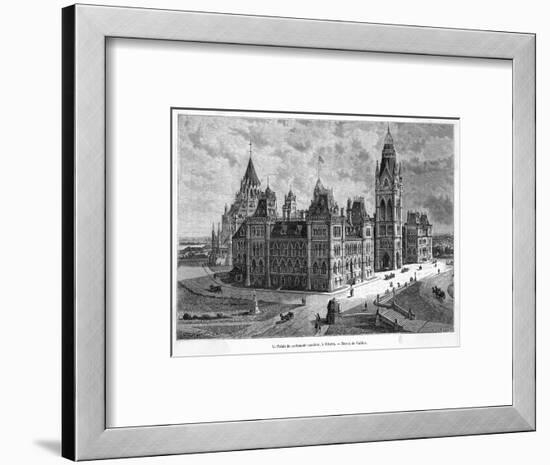 The Parliament Buildings-null-Framed Art Print