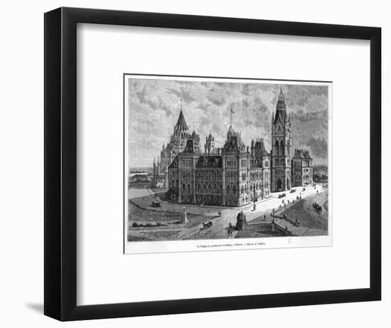 The Parliament Buildings-null-Framed Art Print
