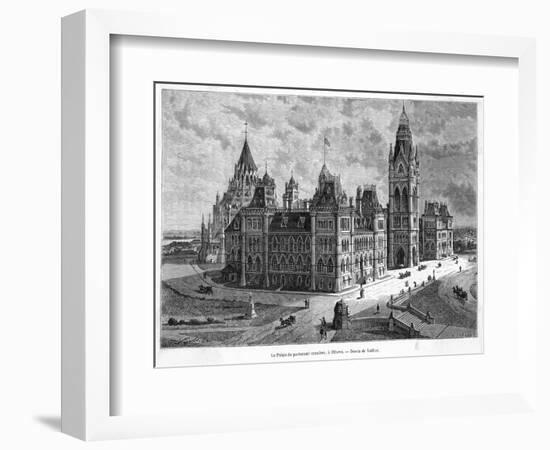 The Parliament Buildings-null-Framed Art Print