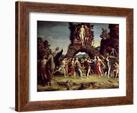 The Parnassus, 1497-Andrea Mantegna-Framed Giclee Print