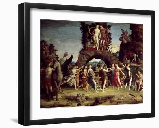 The Parnassus, 1497-Andrea Mantegna-Framed Giclee Print