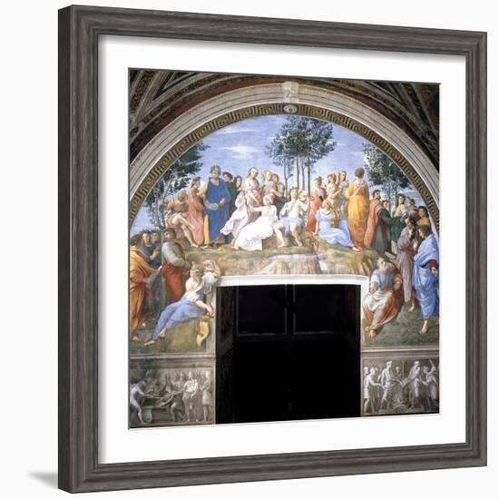 The Parnassus, 1509-1511-Raphael-Framed Photographic Print