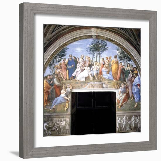 The Parnassus, 1509-1511-Raphael-Framed Photographic Print