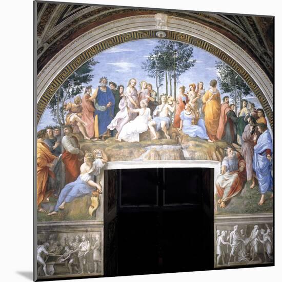 The Parnassus, 1509-1511-Raphael-Mounted Photographic Print