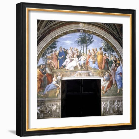 The Parnassus, 1509-1511-Raphael-Framed Photographic Print