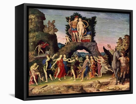 The Parnassus: Mars and Venus, 1497-Andrea Mantegna-Framed Premier Image Canvas