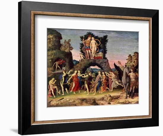 The Parnassus: Mars and Venus, 1497-Andrea Mantegna-Framed Giclee Print