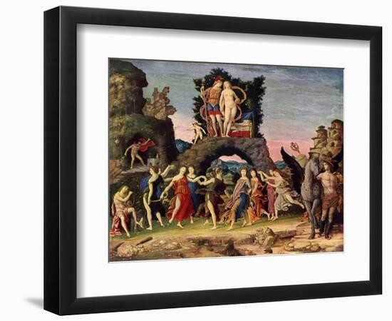 The Parnassus: Mars and Venus, 1497-Andrea Mantegna-Framed Giclee Print