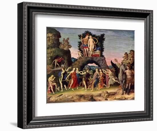 The Parnassus: Mars and Venus, 1497-Andrea Mantegna-Framed Giclee Print