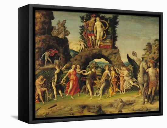 The Parnassus: Mars and Venus-Andrea Mantegna-Framed Premier Image Canvas