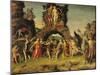 The Parnassus: Mars and Venus-Andrea Mantegna-Mounted Giclee Print