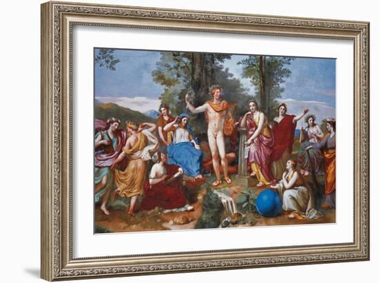 The Parnassus-Anton Raphael Mengs-Framed Giclee Print