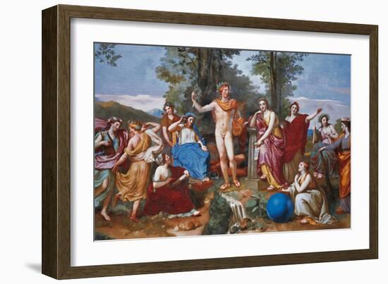 The Parnassus-Anton Raphael Mengs-Framed Giclee Print