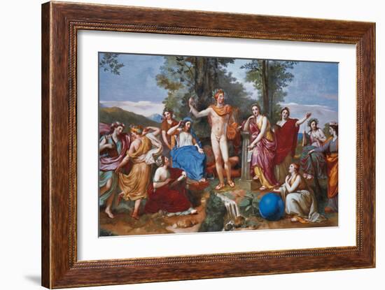 The Parnassus-Anton Raphael Mengs-Framed Giclee Print