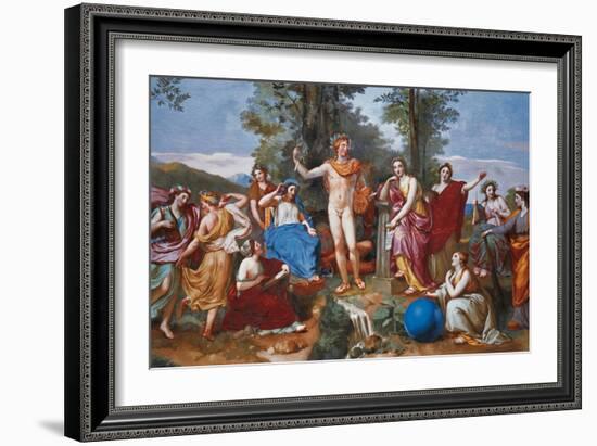 The Parnassus-Anton Raphael Mengs-Framed Giclee Print