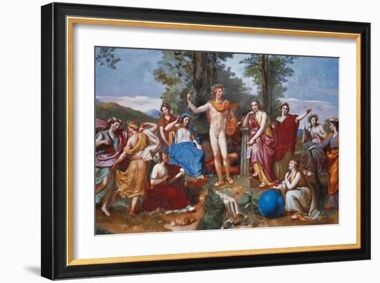 The Parnassus-Anton Raphael Mengs-Framed Giclee Print