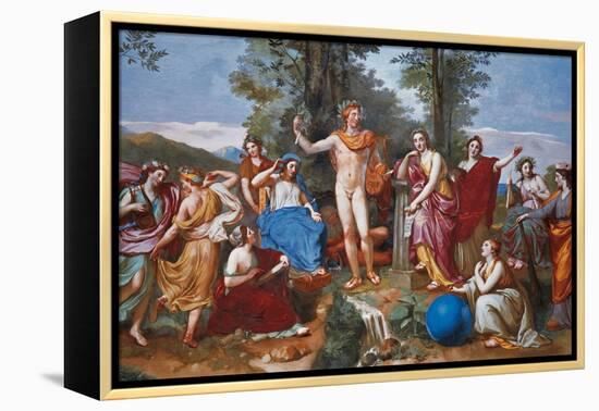 The Parnassus-Anton Raphael Mengs-Framed Premier Image Canvas