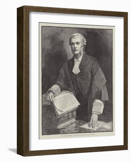 The Parnell Commission, Sir Henry James Replying on the Whole Case-Thomas Walter Wilson-Framed Premium Giclee Print