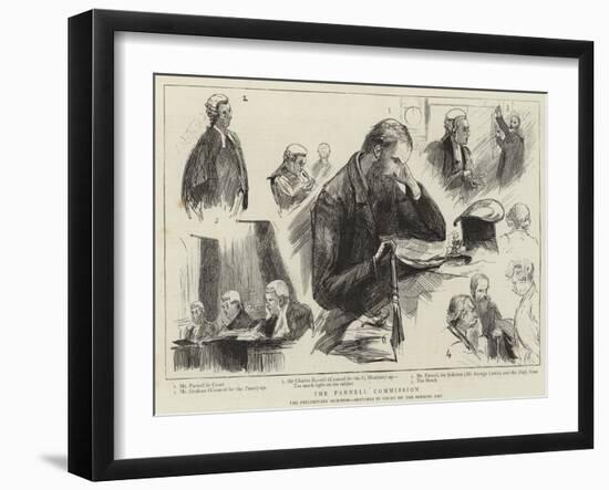 The Parnell Commission-null-Framed Giclee Print