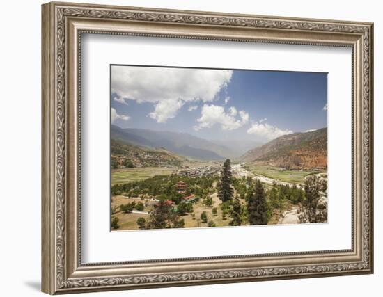 The Paro Valley Extends Westward Closer to the Peaks That Rise on the Tibetan Border-Roberto Moiola-Framed Photographic Print