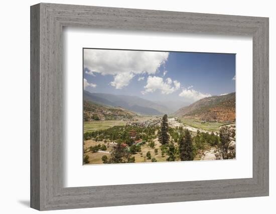 The Paro Valley Extends Westward Closer to the Peaks That Rise on the Tibetan Border-Roberto Moiola-Framed Photographic Print
