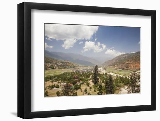 The Paro Valley Extends Westward Closer to the Peaks That Rise on the Tibetan Border-Roberto Moiola-Framed Photographic Print