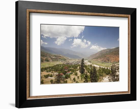 The Paro Valley Extends Westward Closer to the Peaks That Rise on the Tibetan Border-Roberto Moiola-Framed Photographic Print