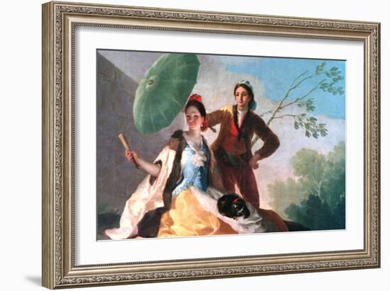 The Parosol, 1777-Francisco de Goya-Framed Giclee Print