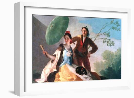 The Parosol, 1777-Francisco de Goya-Framed Giclee Print