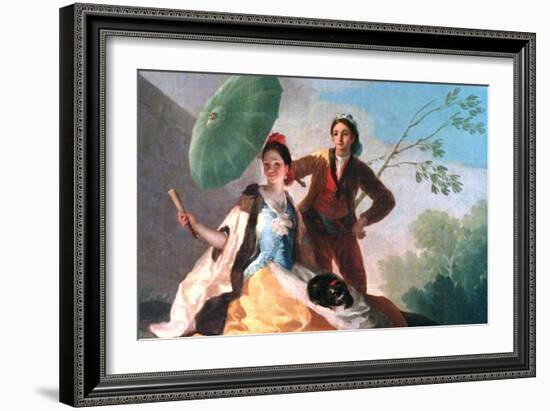 The Parosol, 1777-Francisco de Goya-Framed Giclee Print