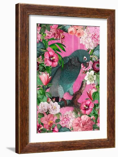 The Parrots Paradise Garden 3-Andrea Haase-Framed Giclee Print