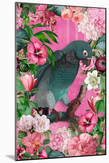 The Parrots Paradise Garden 3-Andrea Haase-Mounted Giclee Print