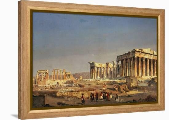 The Parthenon, 1863-Ippolito Caffi-Framed Premier Image Canvas