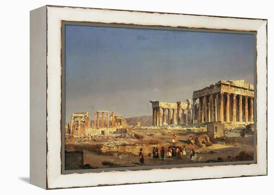The Parthenon, 1863-Ippolito Caffi-Framed Premier Image Canvas