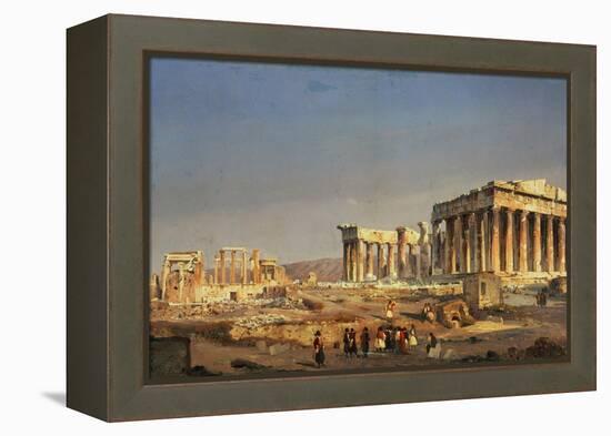 The Parthenon, 1863-Ippolito Caffi-Framed Premier Image Canvas