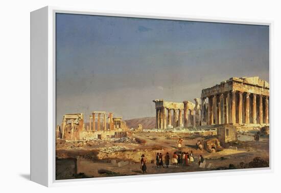 The Parthenon, 1863-Ippolito Caffi-Framed Premier Image Canvas