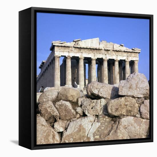 The Parthenon, 5th Century Bc-CM Dixon-Framed Premier Image Canvas